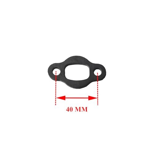 2pcs Exhaust Muffler Gasket 40mm – 2 Stroke Bicycle 48cc/80cc Muffler Gaskets