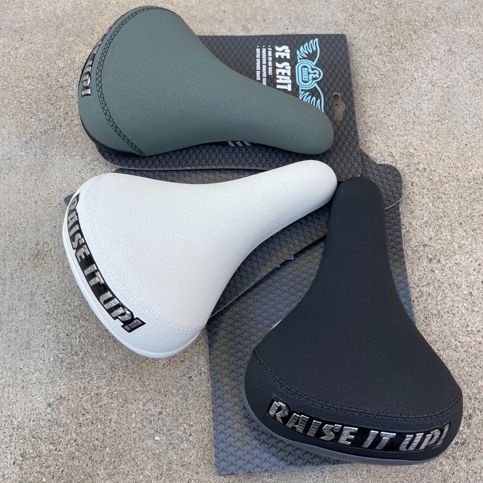 SE RACING RAISE IT UP RAILED SEAT BMX BIKES BIKE SEATS HARO GT REDLINE