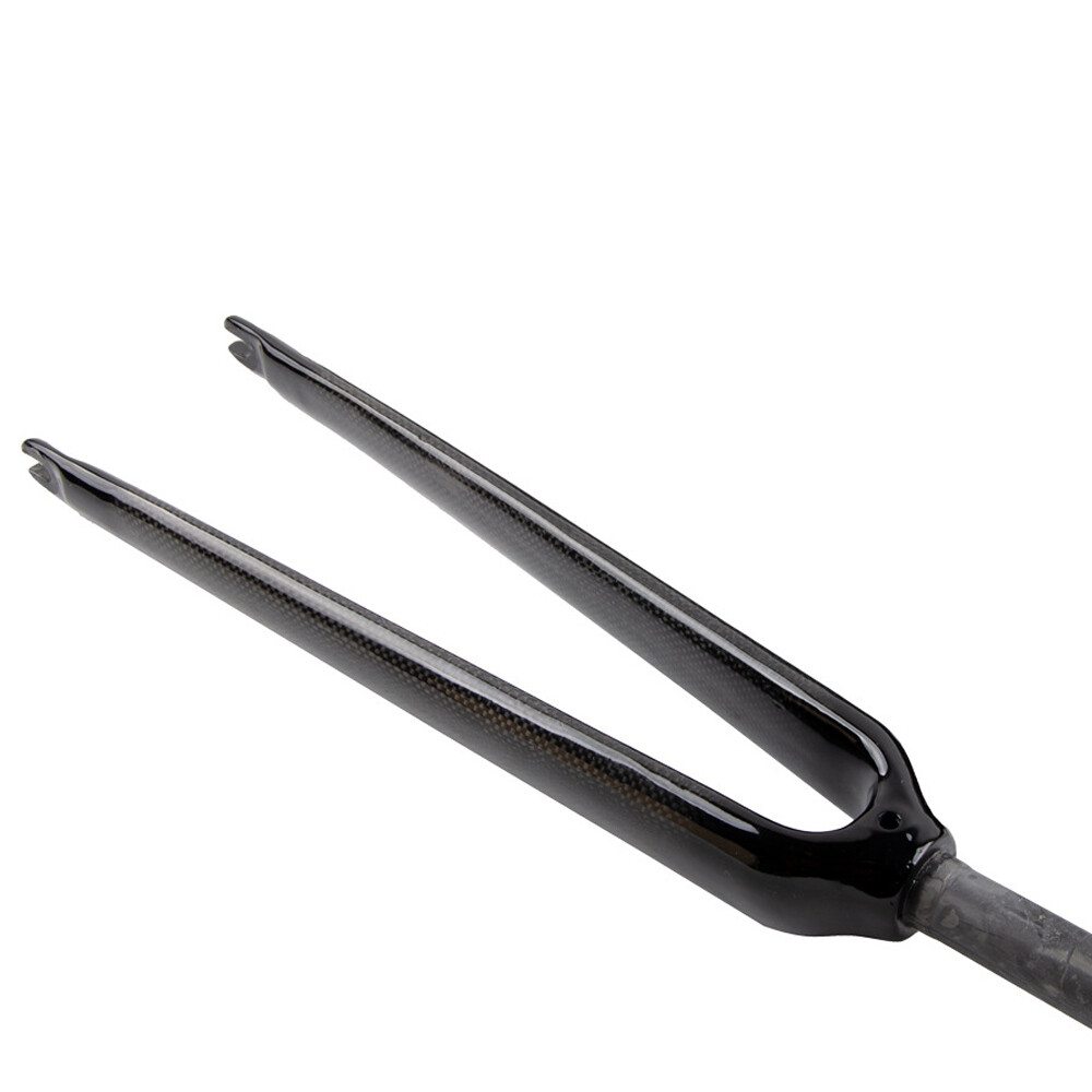 700C bicycle 1 Inch 25.4 mm Road Bike Carbon fiber 1″ Steerer Tube Rigid Fork