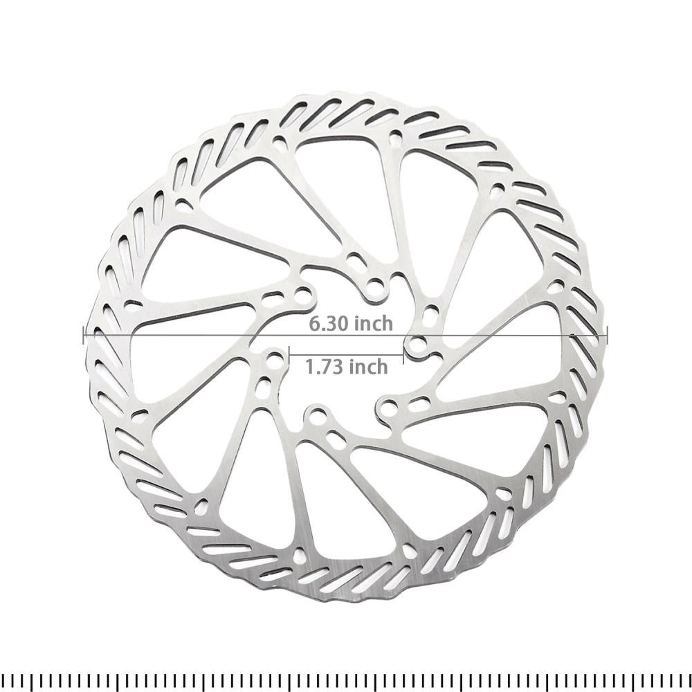 Bike Disc Brake Front & Rear Disc 160 mm Rotor Brake Kit for Mountain Bicycle [
