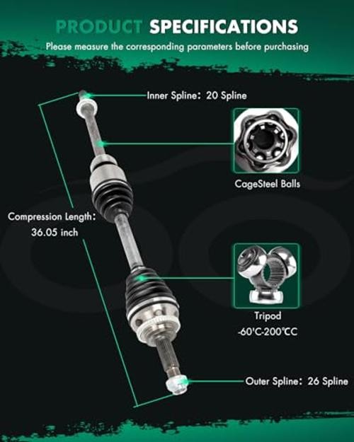 Front CV Axle Shaft Assembly For Toyota Corolla 1.8L 2006,For Corolla 1.8L