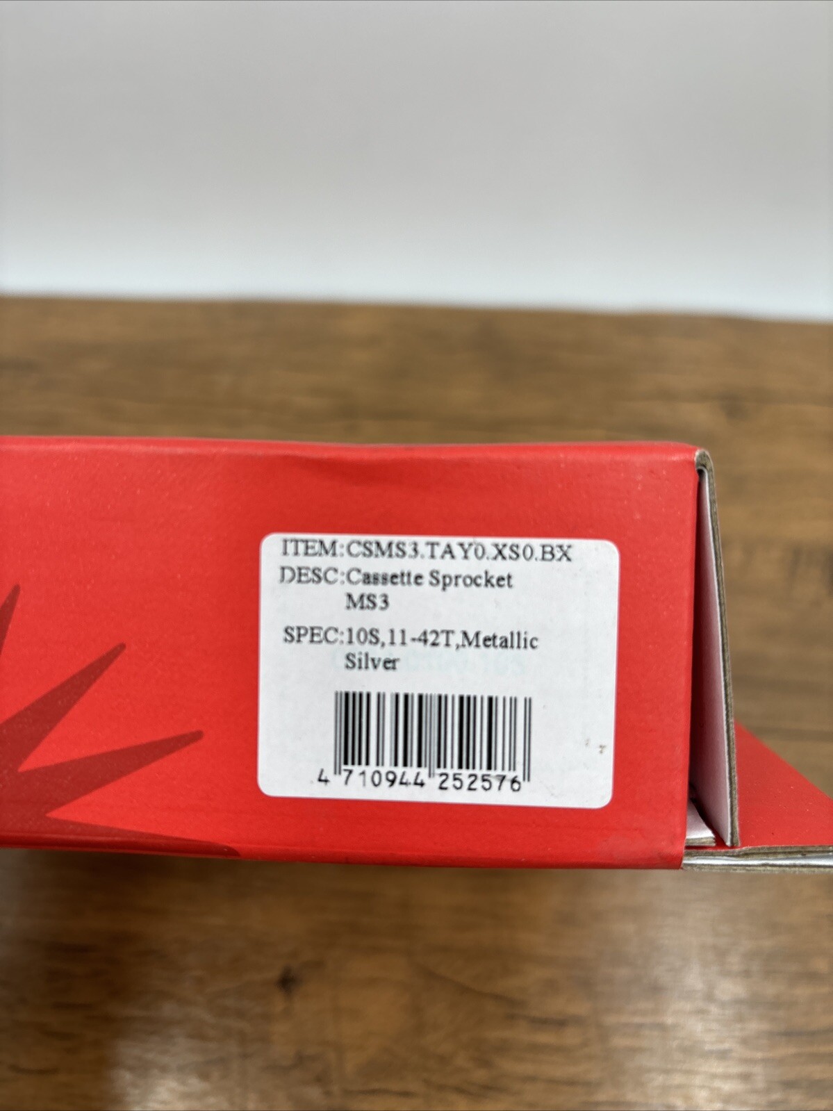 FH Cassette Sunrace CSMS 11-42 M-Silver 10s NEW