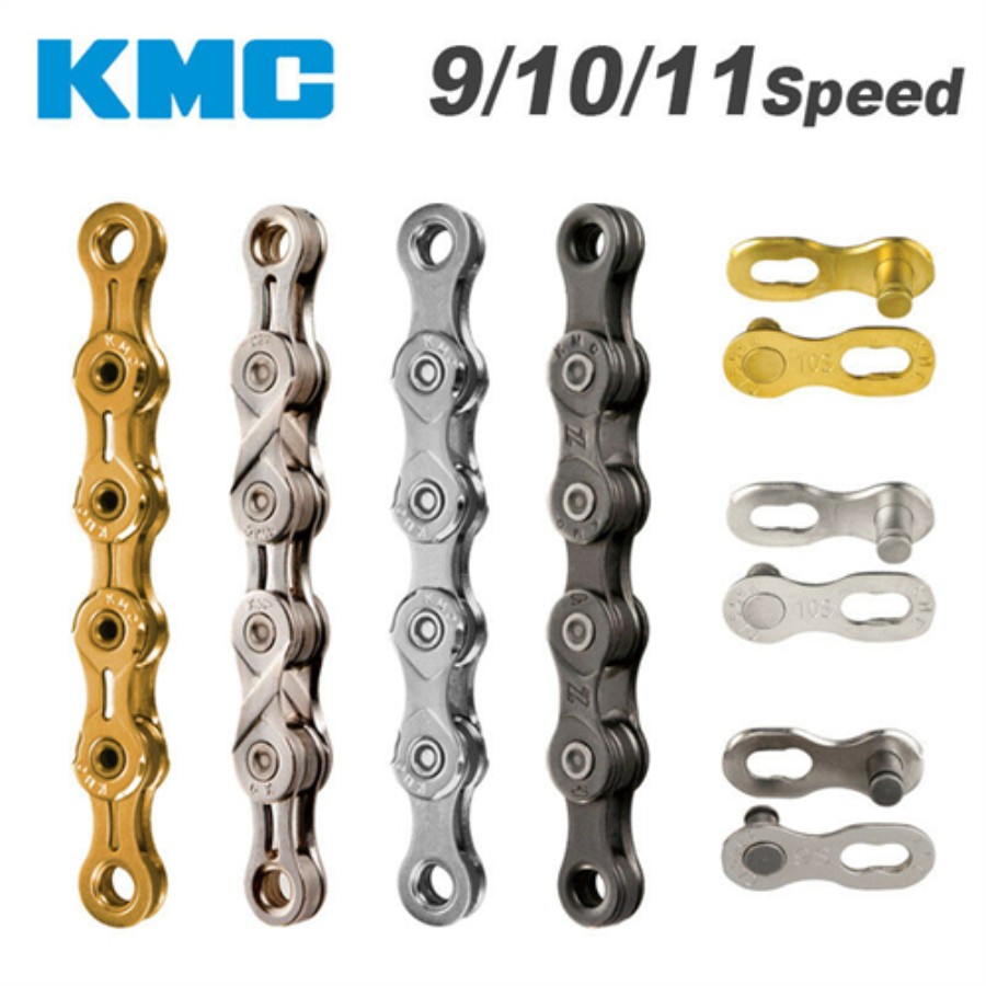 Original KMC 8/9/10/11/12Speed Chain w/Quick link MTB Road Bike Fit Shimano SRAM