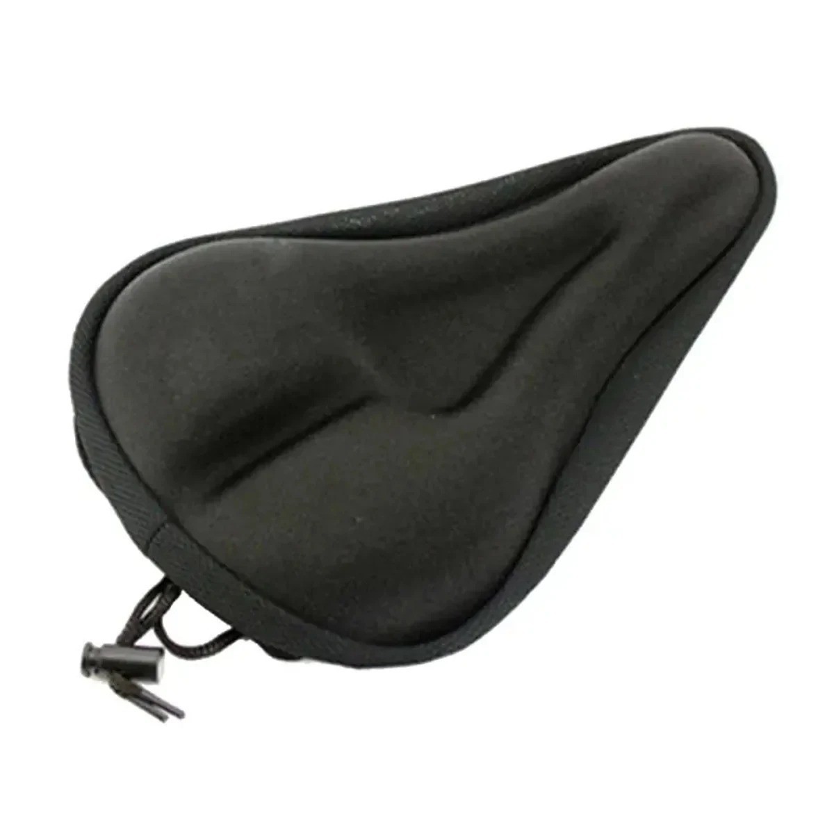 Soft Padded Bicycle Wide Seat Cover Gel Cushion Sporty For Mountain Bike Saddle