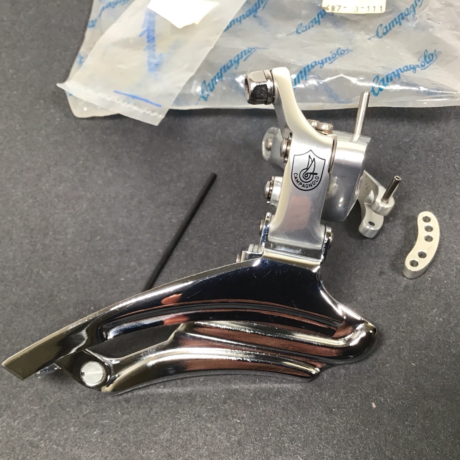 Campagnolo Record O.R. Off Road Front Derailleur 28.6-33mm Vintage MTB Klein Fat