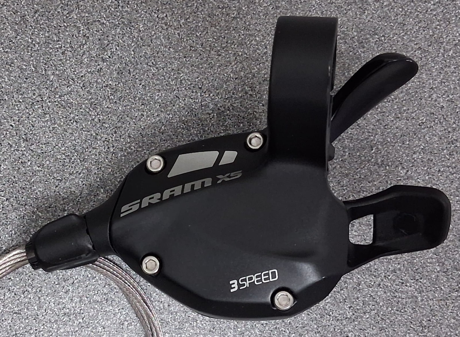 SRAM X5 Trigger Shifter Set – 3 x 9-Speed, Black