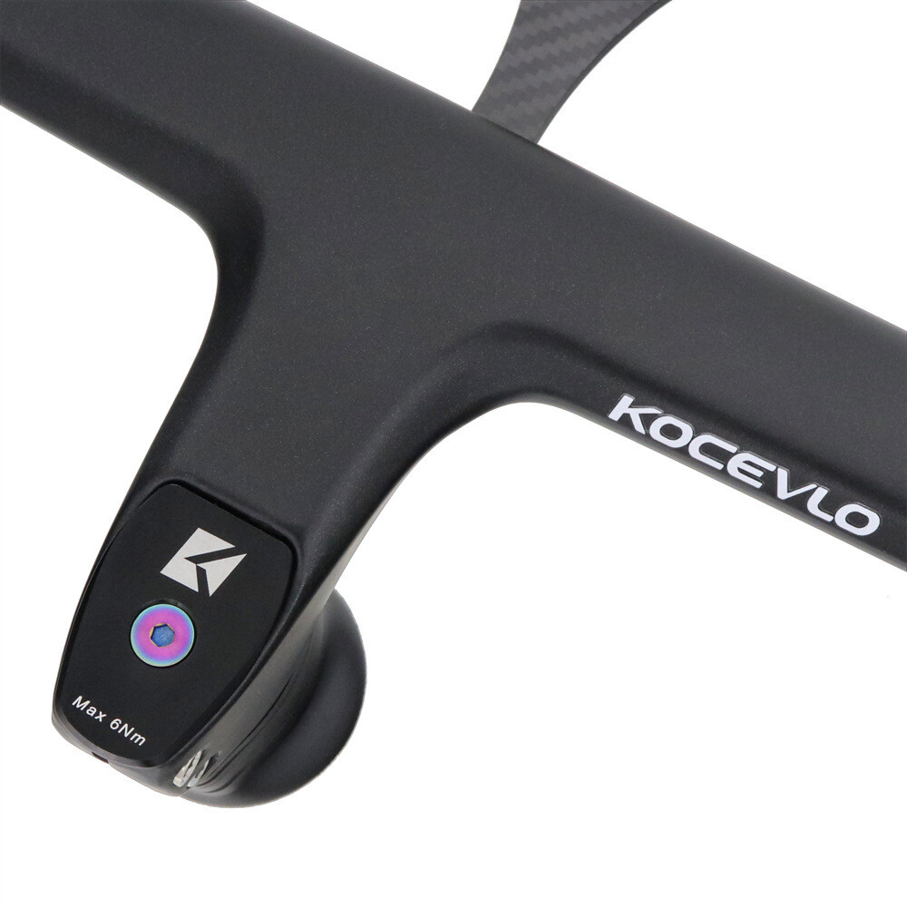 Cabron Fiber Integrated Handlebars Road Bike Drop Bar 28.6*360/380/400/420/440mm