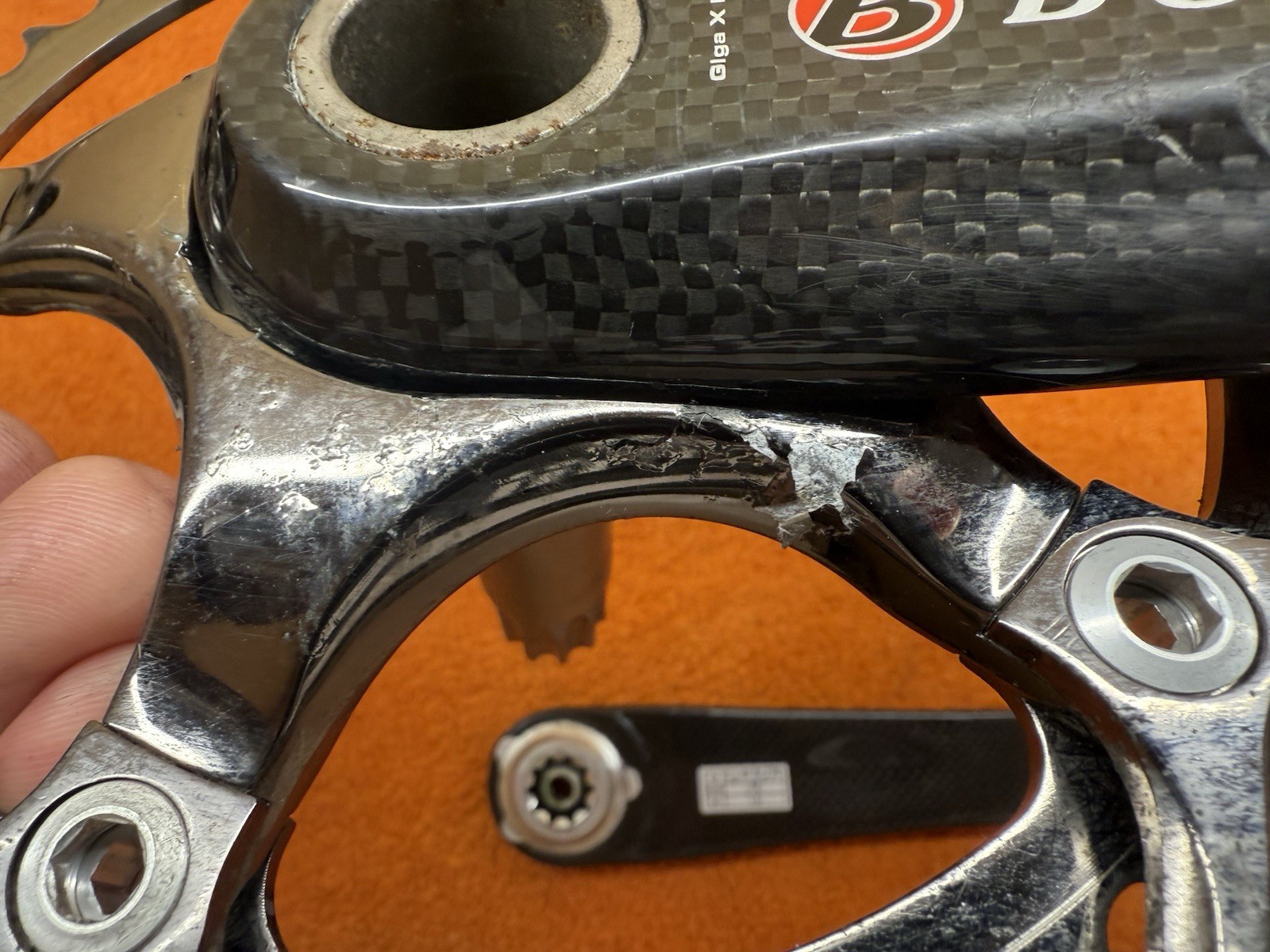 BONTRAGER RACE X LITE CRANKSET DOUBLE 53-39 TOOTH 175 MM ARMS