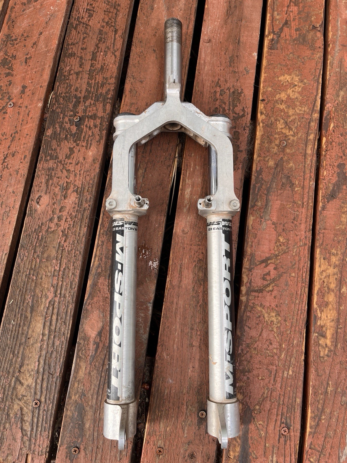 Vintage Manitou M-Sport 26” Fork, 1” Threaded, Rim only