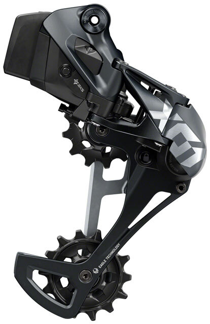 SRAM X01 Eagle AXS Rear Derailleur – 12-Speed, Long Cage, 52t Max, Lunar