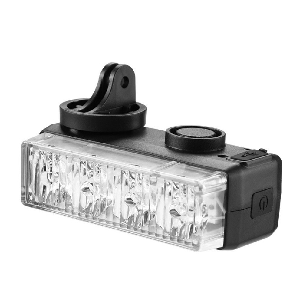 Adjustable Light Modes Cycling Safety LED Bike Light 120dB Volume Controller