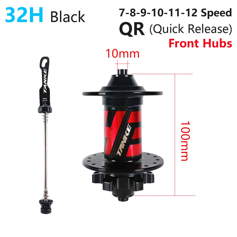 -MTB Hub Sealed Bearing,For Bicycle 8,9,10,11,12 Speed Mountain Bike Disc Brake,