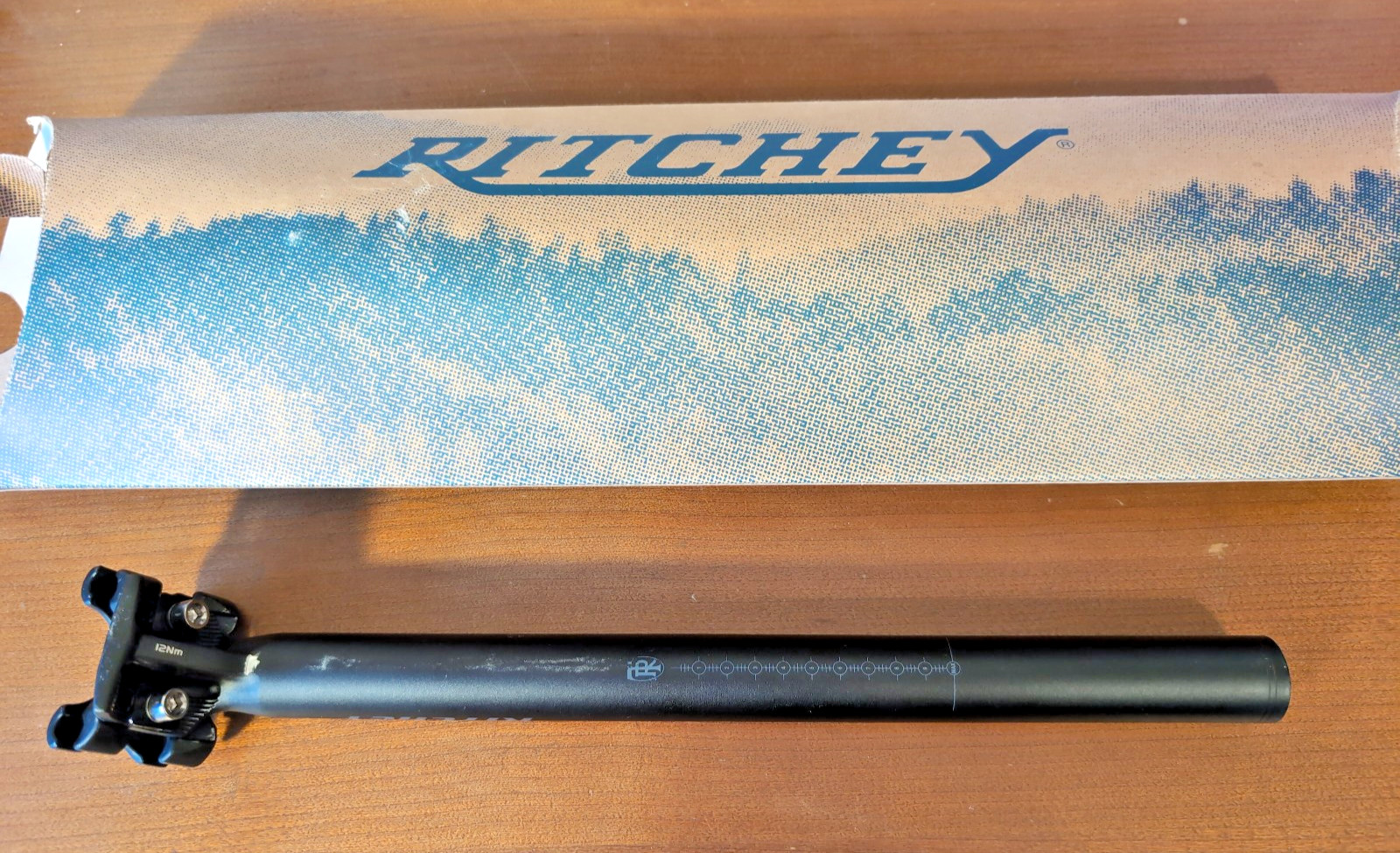 Ritchey Comp 2-Bolt Post 400×26.8mm Alloy, Matte Black (Very Good)