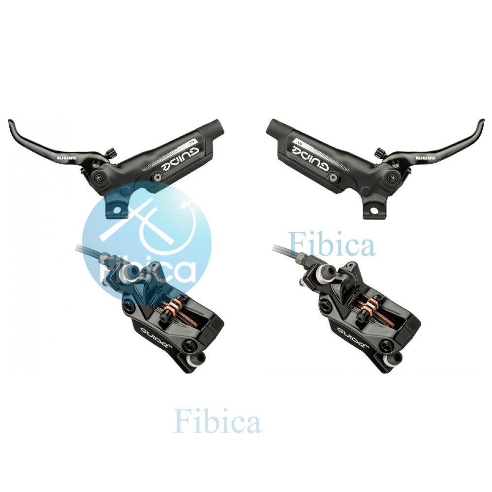 New SRAM Guide RE 4 Piston Hydraulic Disc Brake set Rear 1500mm Front 800mm