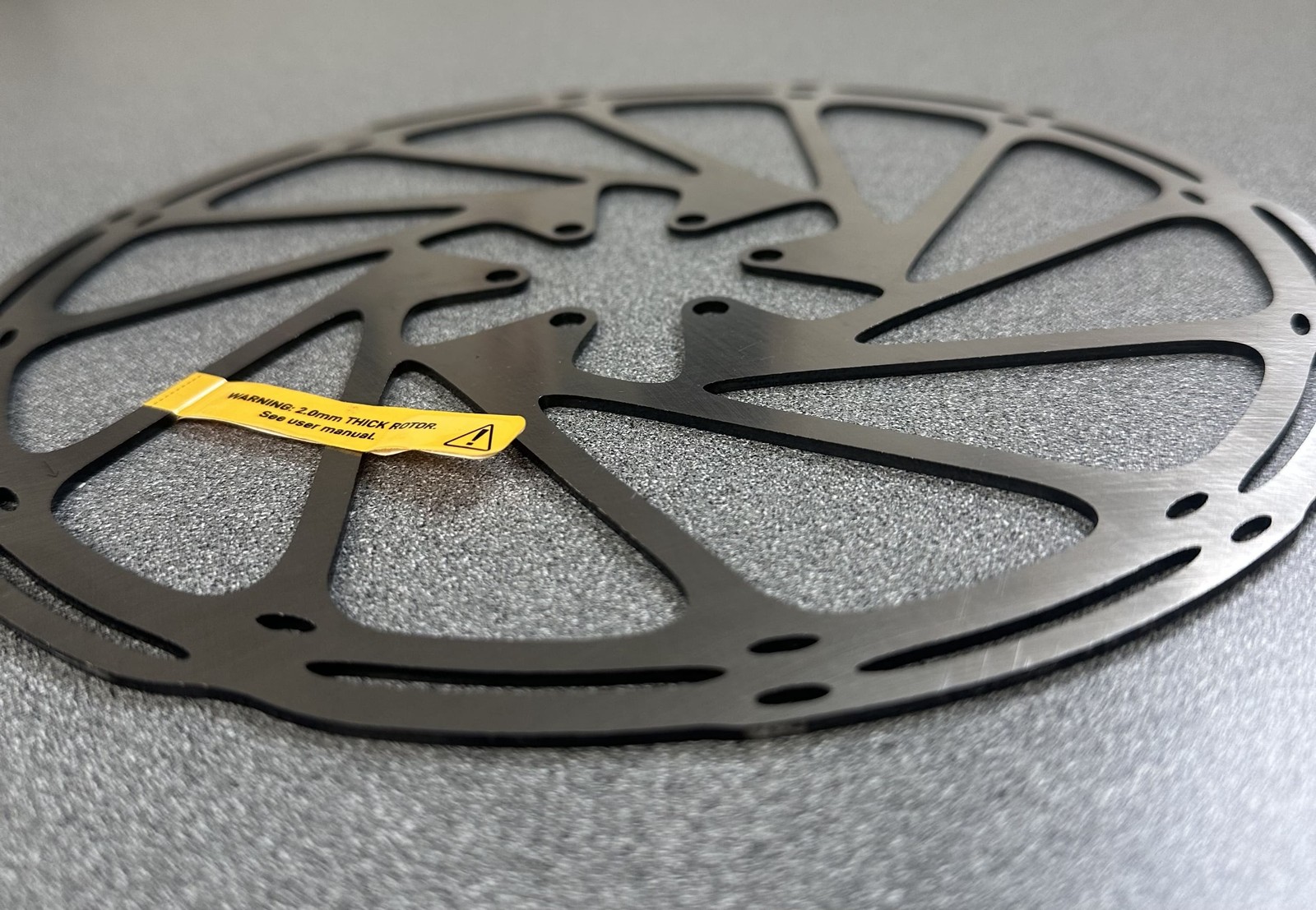 SRAM Avid Centerline Disc Brake Rotor – 220mm, 6 Bolt, Rounded Edge *OE