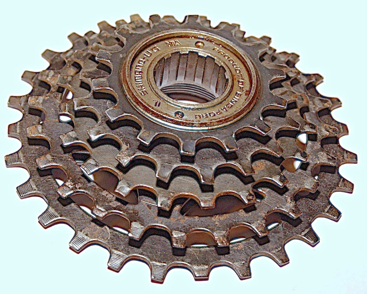 Vintage 1985 Shimano 5 Speed UG Freewheel 14-28T ATB MTB Uniglide Singapore