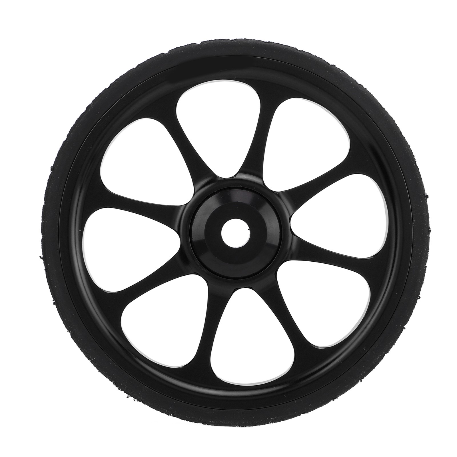 Aluminum Folding Bike Easy Wheel 82mm For Brompton/3sixty (Black)