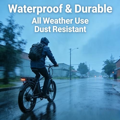 3 Pin Ebike Throttle with Key, Full Twist Throttle Compatible with Ridstar