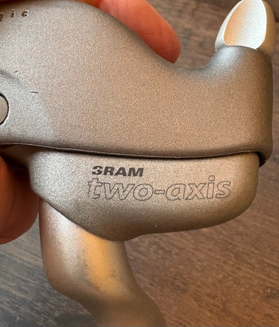 Vintage Sram Ergo Logic Two-Axis Right + Left Flat-Bar Brake Lever Pair