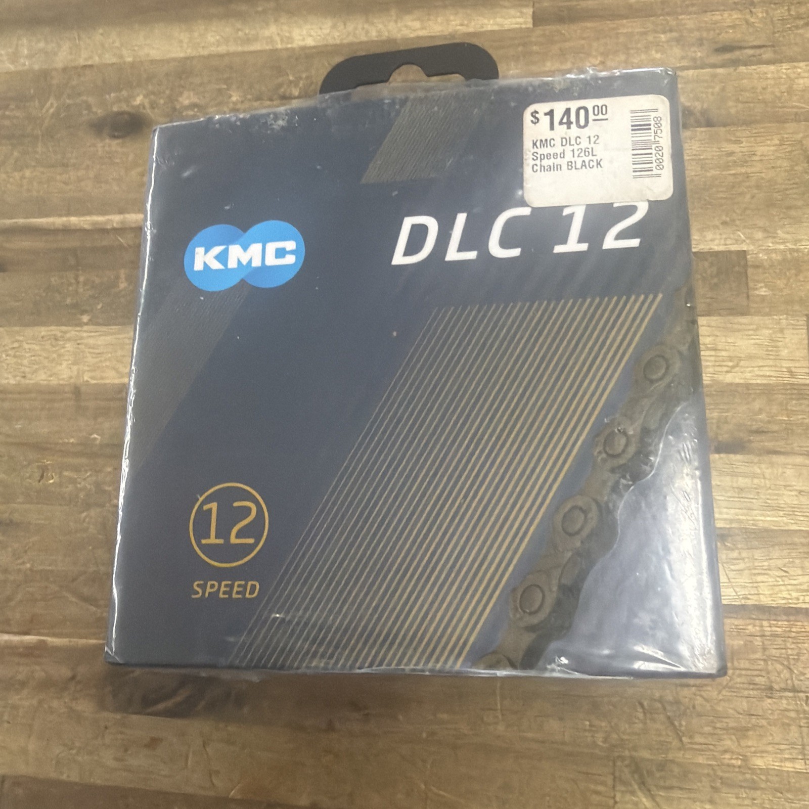 KMC DLC 12-Speed Black Bike Chain 126L X12 fits SRAM Shimano