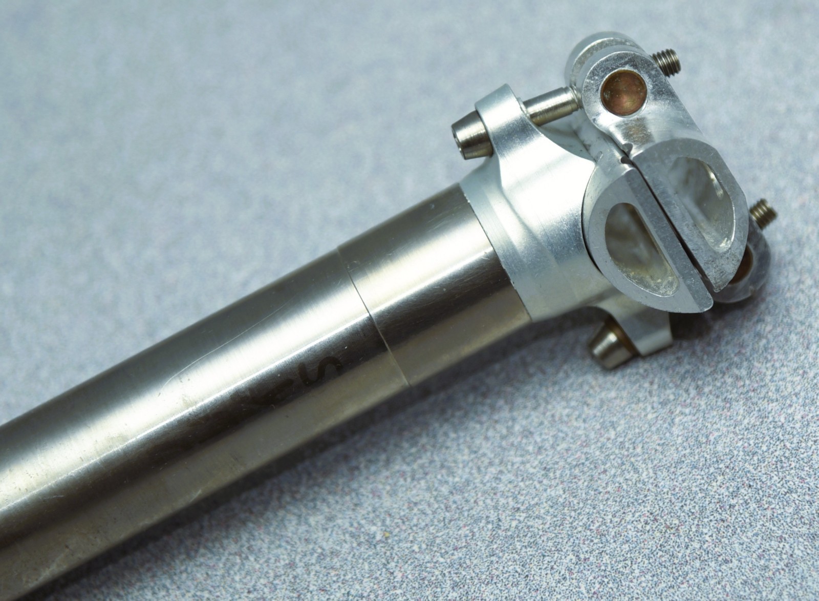 SYNCROS TITANIUM SEATPOST, 27.2mm x 225mm, 0mm Setback/offset vintage road