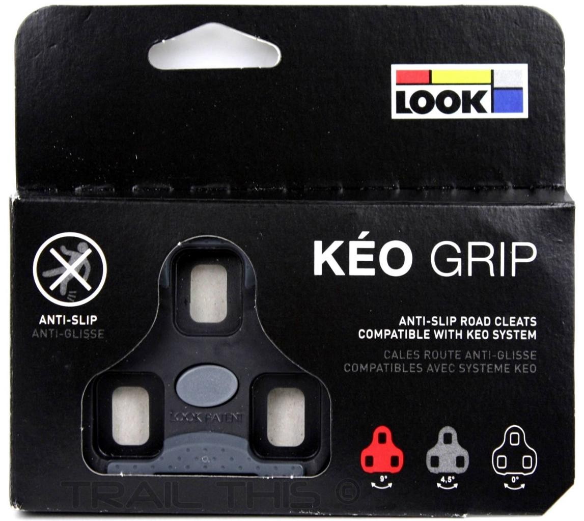LOOK KEO GRIP Road Pedal Cleats 0° fits Classic Blade Carbon Max BLACK