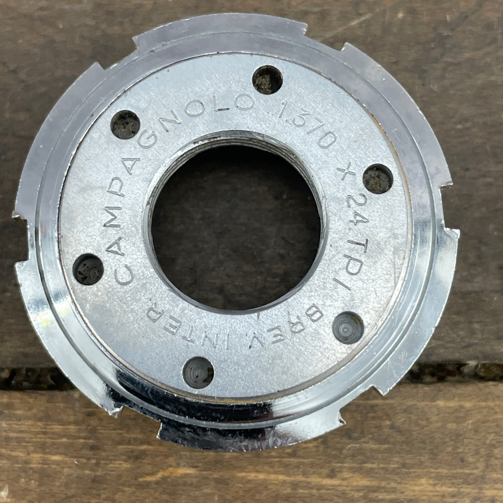 Vintage Campagnolo Record Bottom Bracket 68-SS CPSC English 110 68 Rifled A3