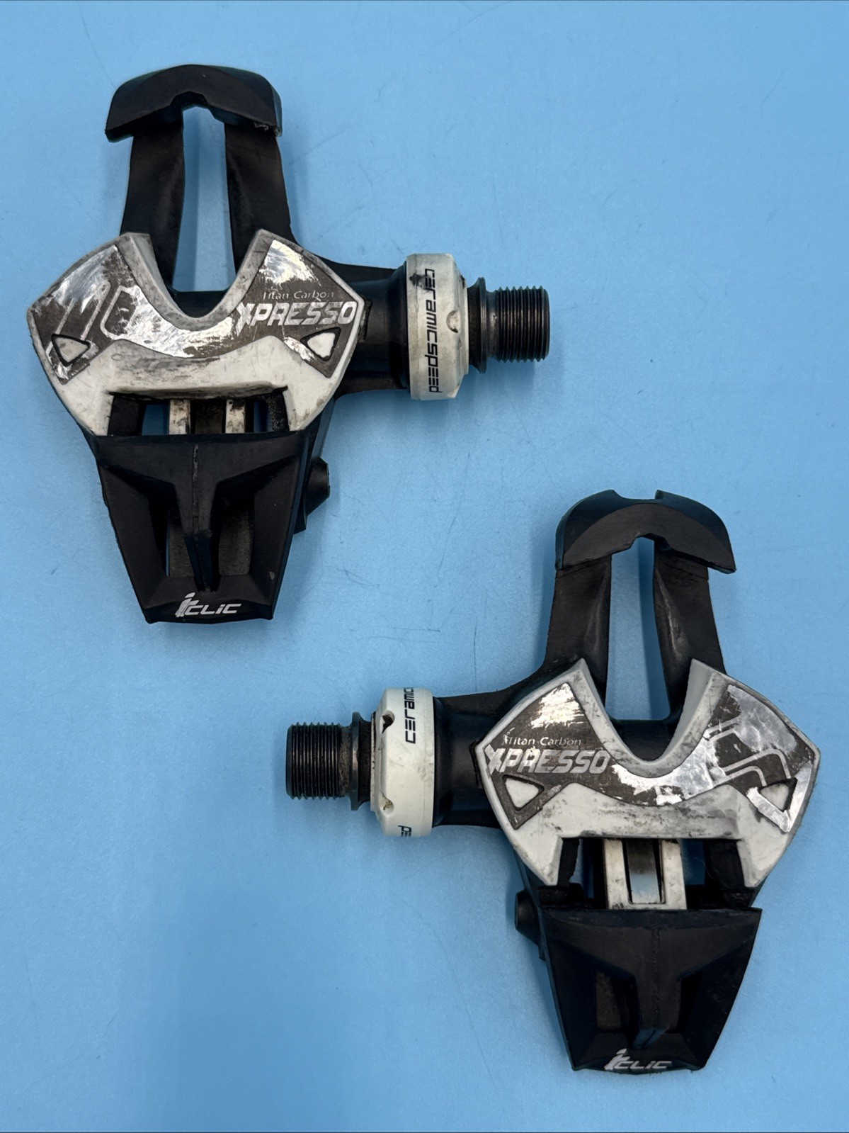 142 Grams! Time Xpresso 15 Carbon CeramicSpeed Clipless Road Bicycle Pedals