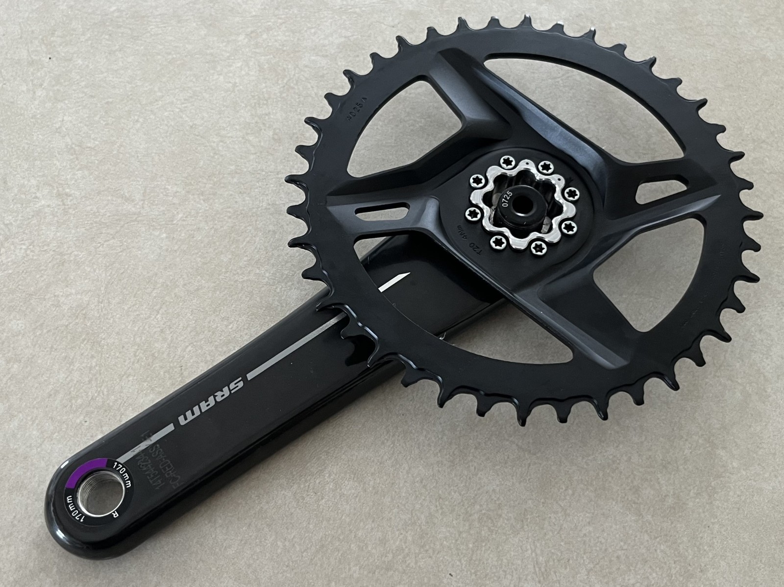 New SRAM Red XPLR Wide DUB Carbon Fiber 170mm 40t 1x 12 13 Direct Mount Crank