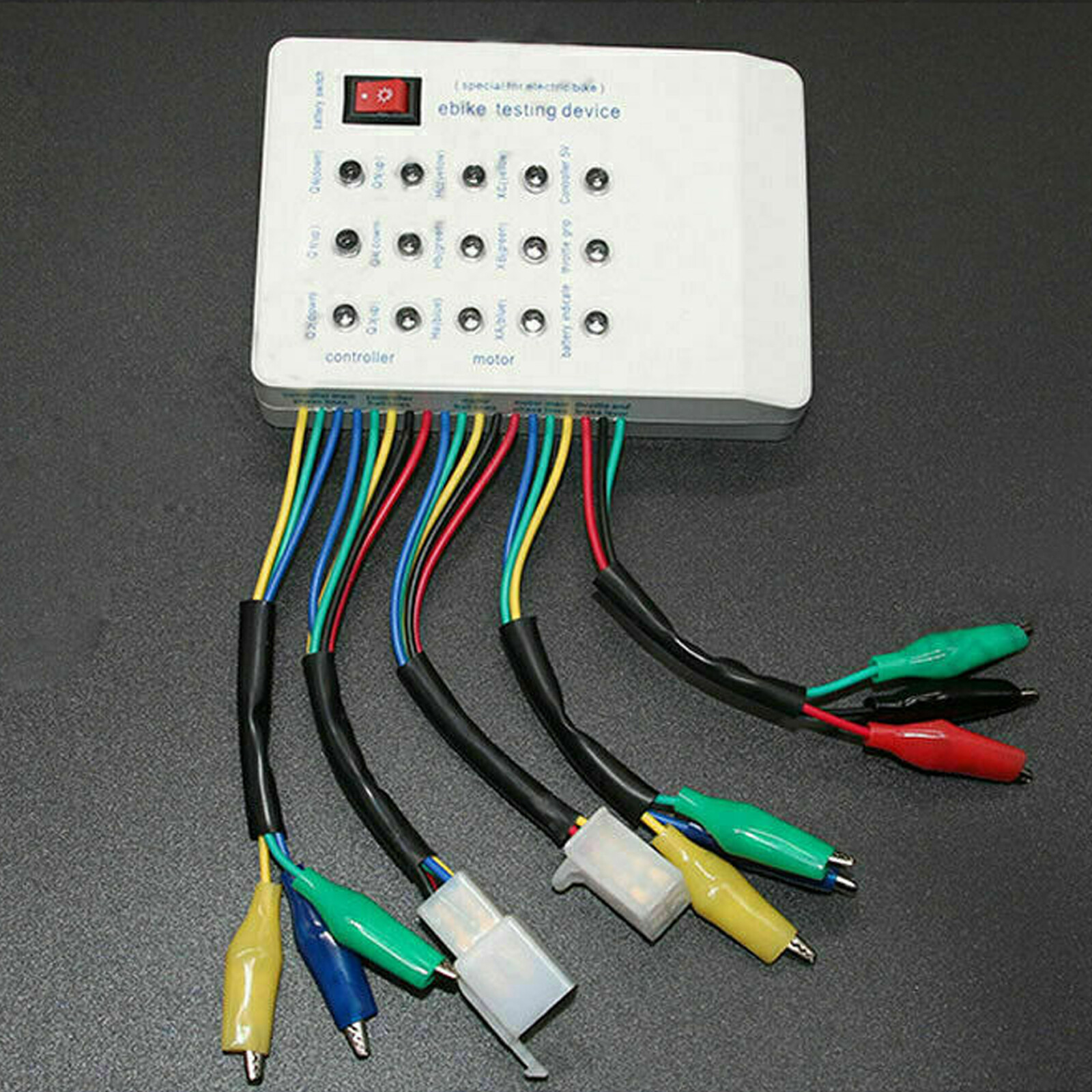 Brushless Motor Controller Tester 24V/36V/48V/60V/72V Electric Car E-Bike Scooh