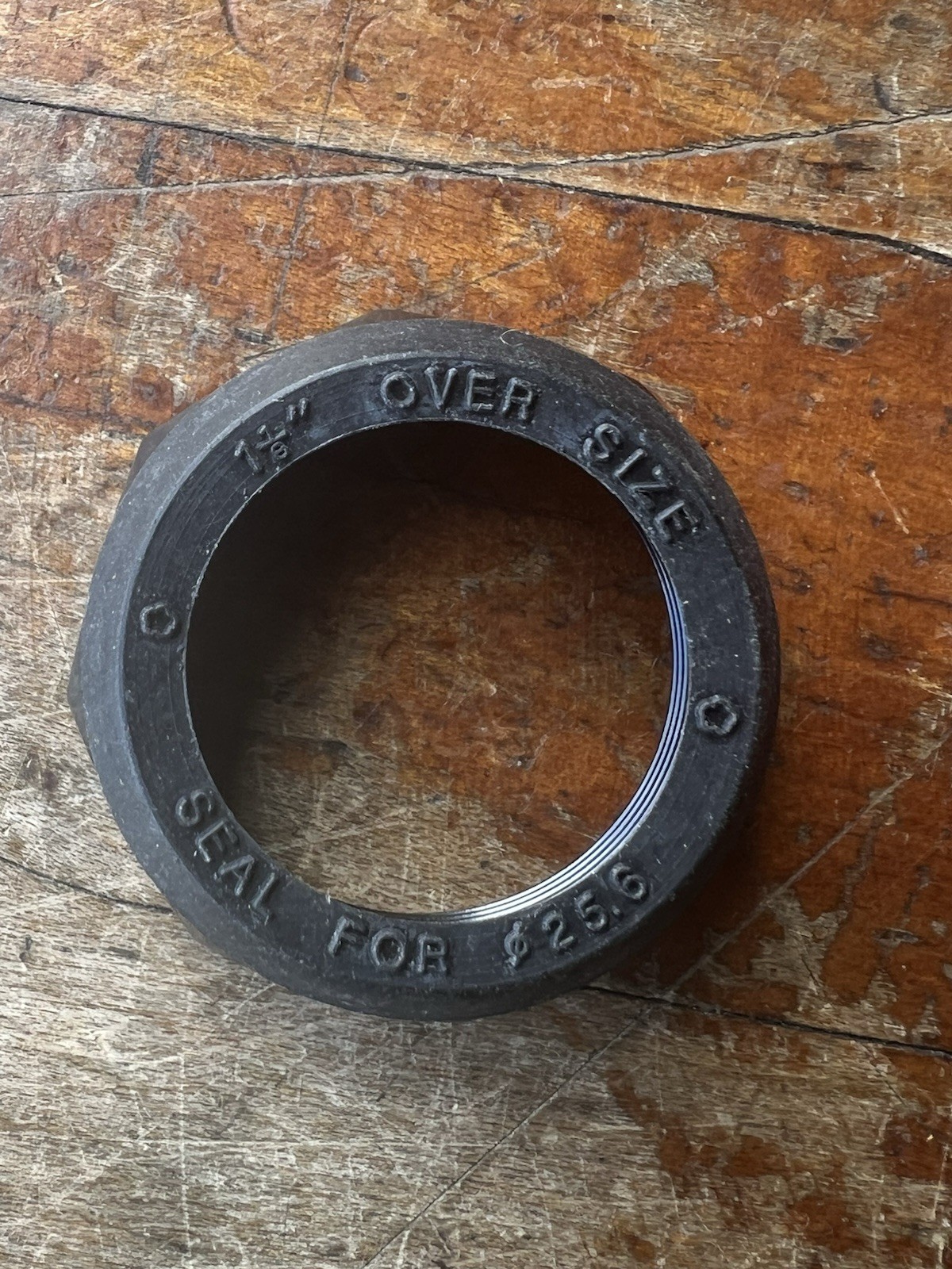 New ~ Origin8 Threaded headset 1 1/8″ Lock / Top Nut Black