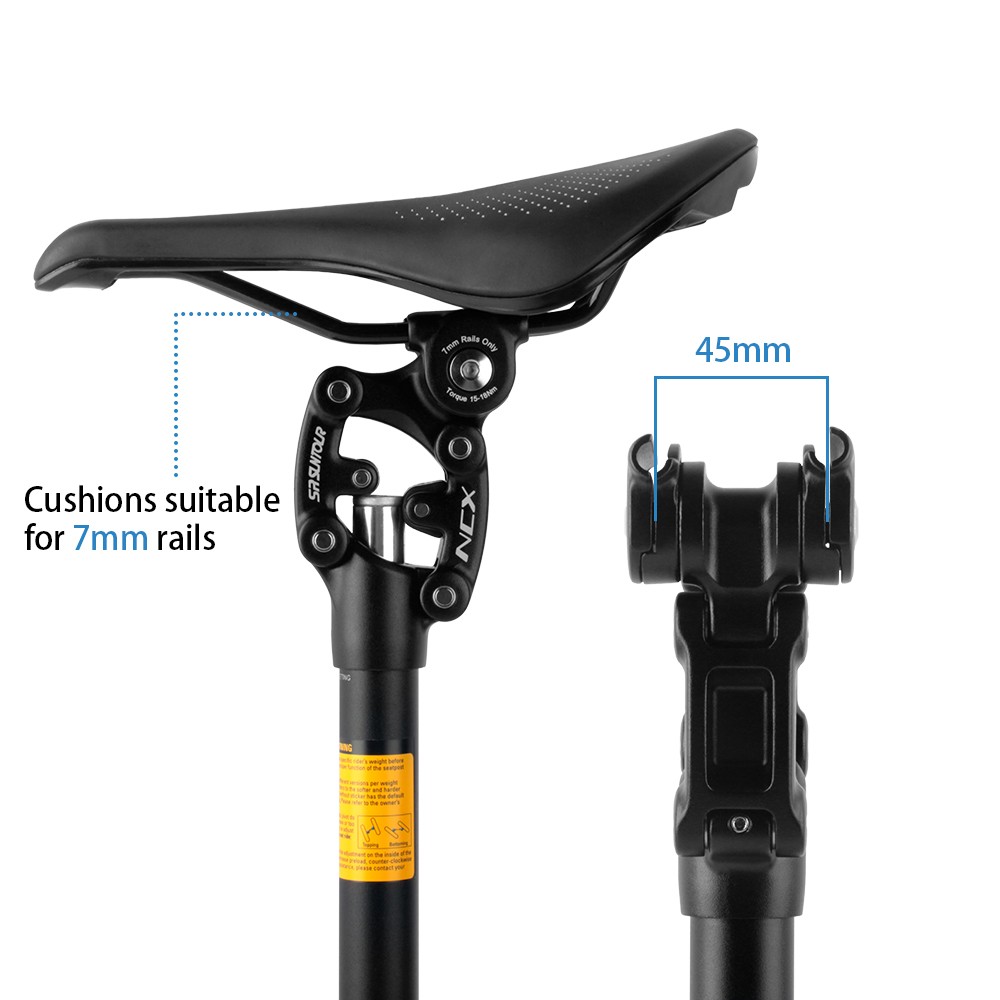 SR SUNTOUR SP12 NCX Suspension Seatpost 27.2/28.6/30.9/31.6/33.9 400mm MTB Shock