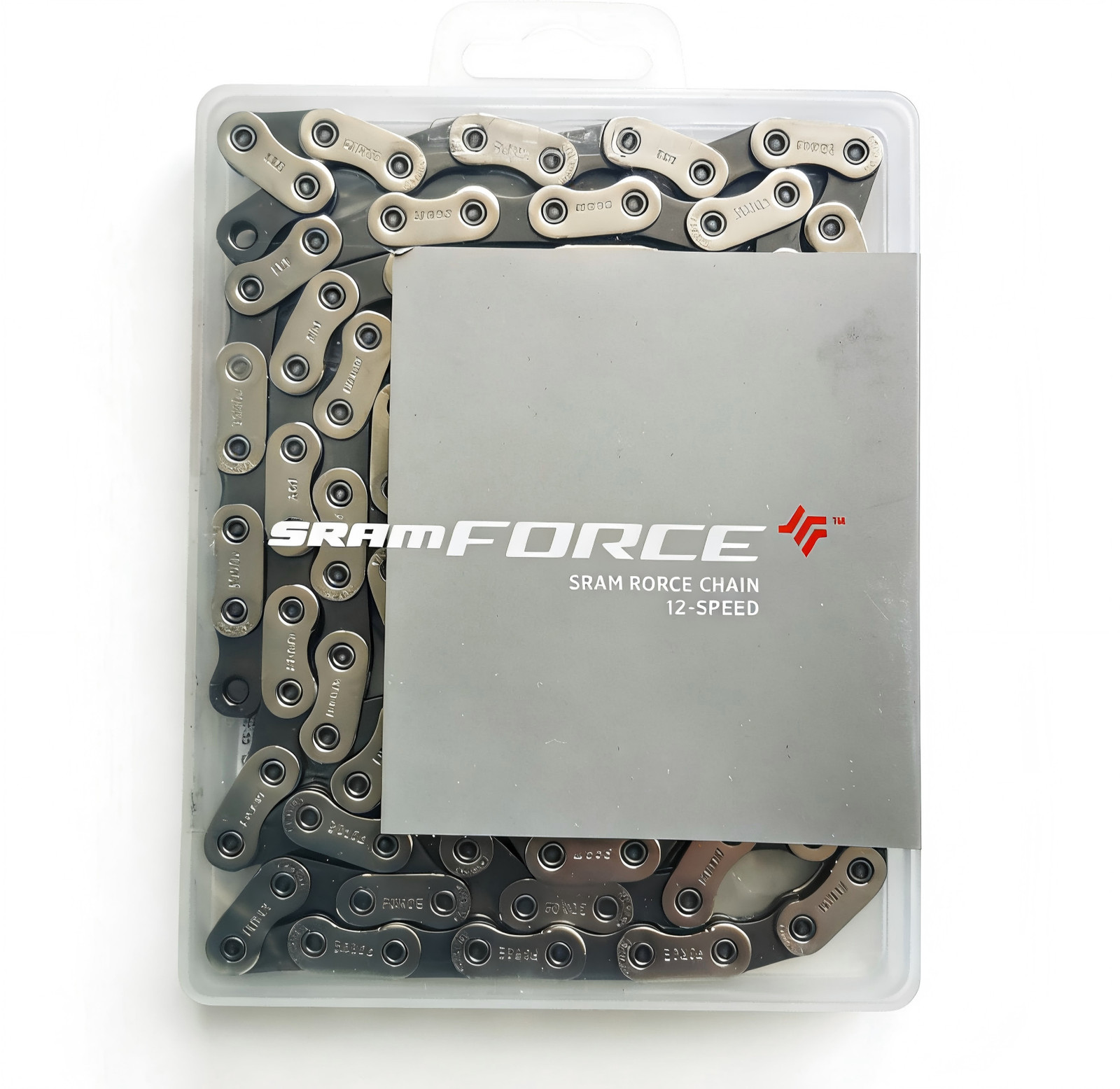 SRAM Force AXS Chain – 12-Speed, 126 Links, Flattop, Silver