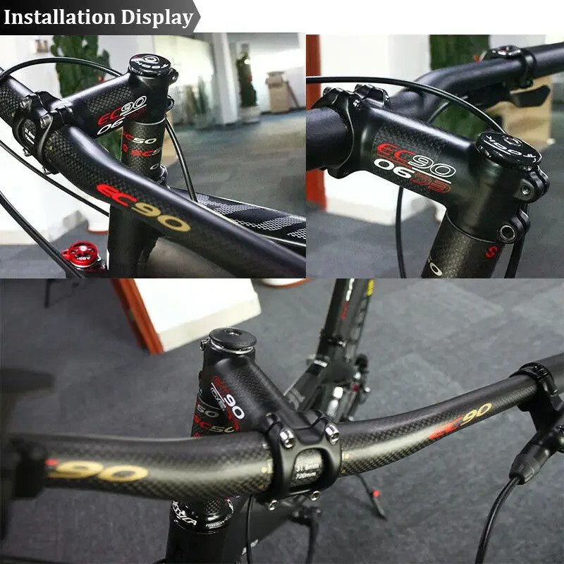 31.8mm Mountain Bike Handlebar Stem 6/17degrees 60-120mm Cycling Accesorios