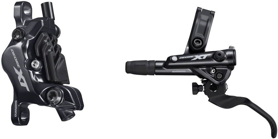 Shimano Deore XT BL-M8100/BR-M8120 Disc Brake and Lever – Front, Hydraulic, Post
