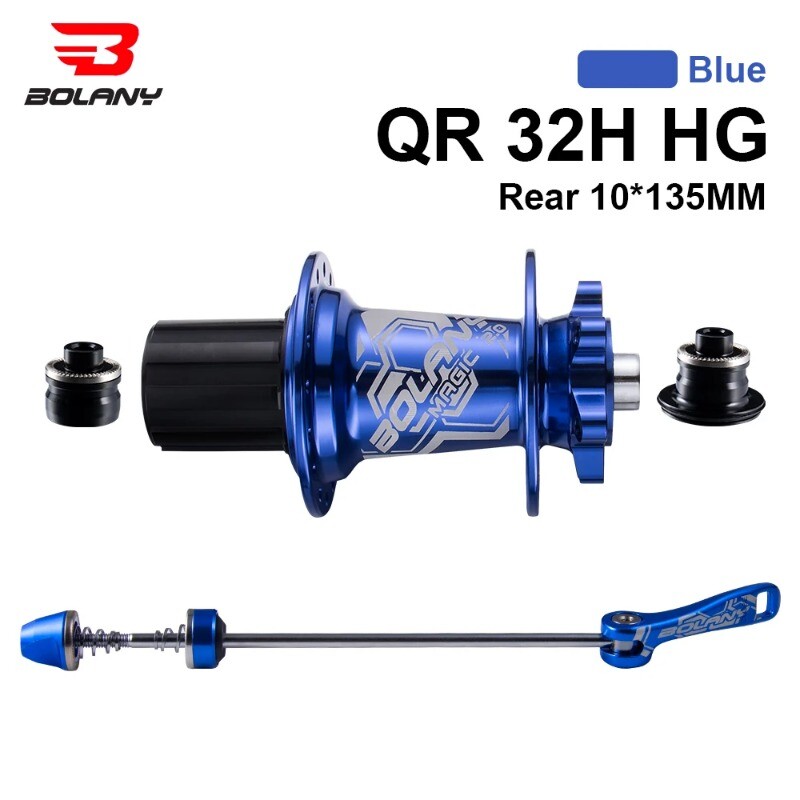 32H MTB Bicycle Disc Brake 6 Pawls 108 Clicks 4 Sealed Bearing Hubs XD HG QR