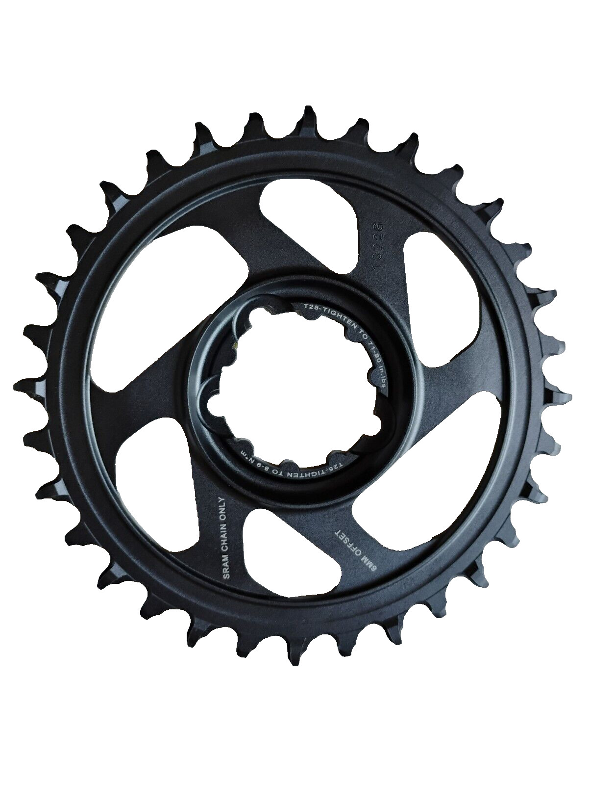 SRAM Chain Ring X-SYNC 2 32T Direct Mount 6mm Offset Eagle Lunar/Polar Grey