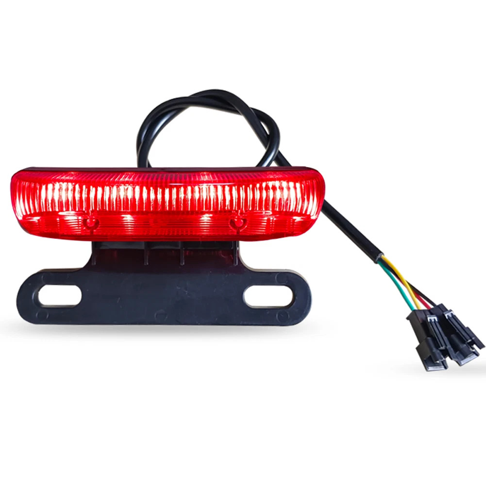 36-48V Ebike Rear Brake Light Tail Light Safe Warn Lamp For Electric Bicycle New