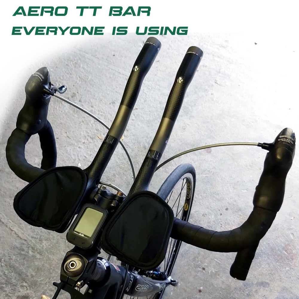 31.8 Bicycle Extender Triathlon Handlebar Carbon Aero TT Rest Handle Bars Road