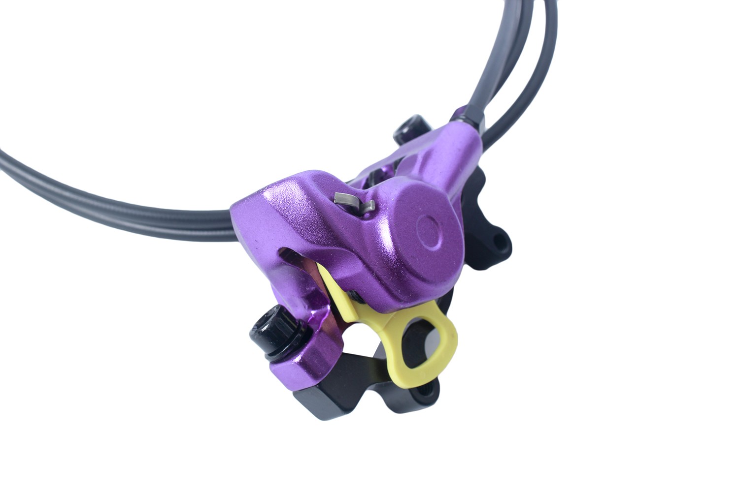 Purple ZOOM HB875 Hydraulic Disc Brakes Front/Rear Set for MTB Mountain Bicycle