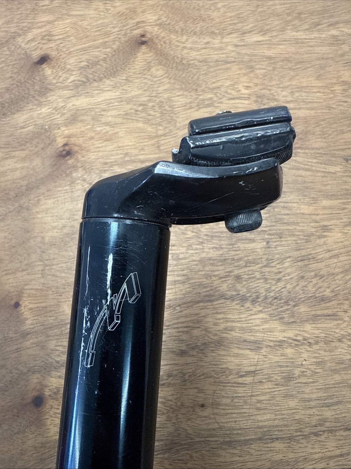 Kalloy Seatpost 31.4mm 300mm 3cm Setback Black