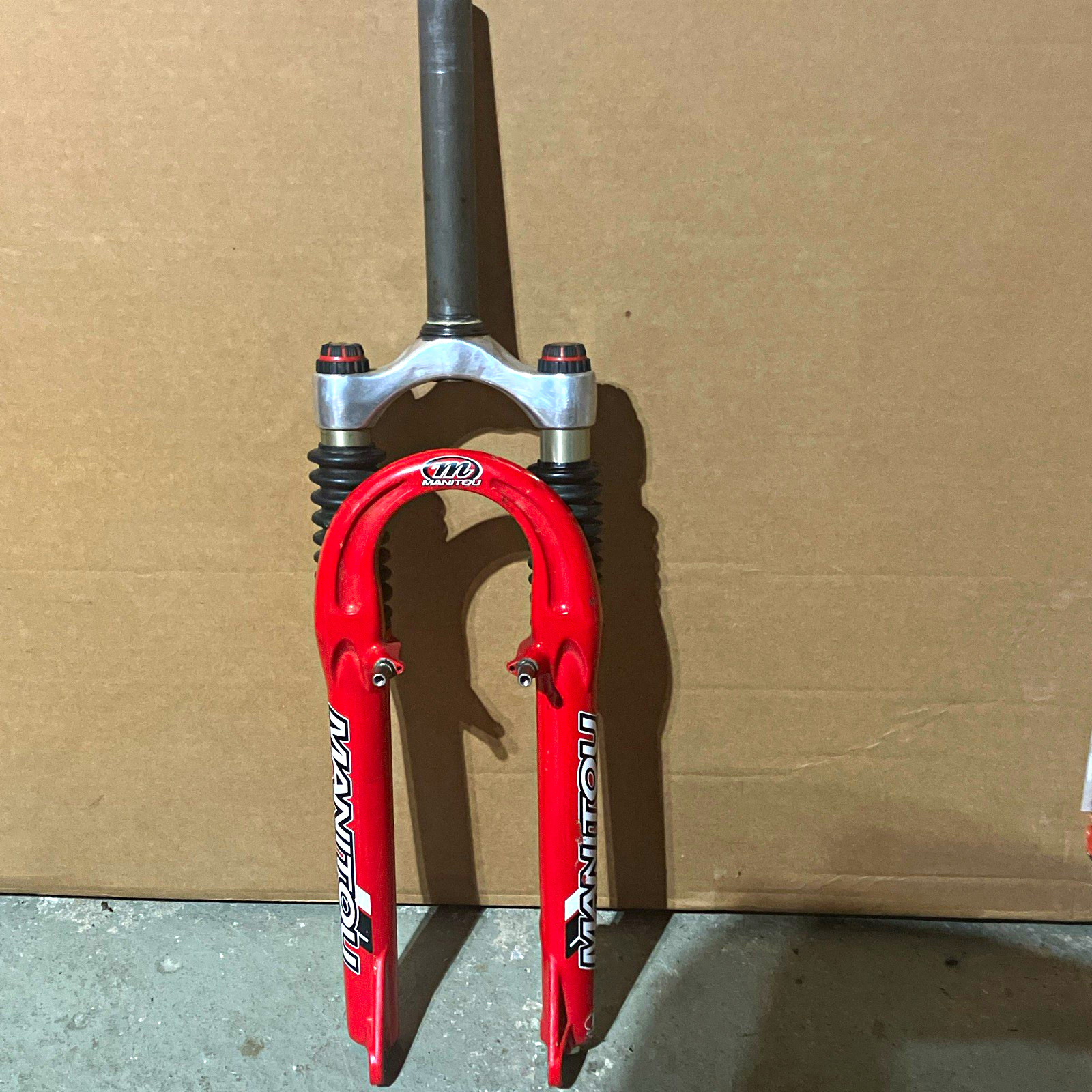 Manitou TPC Red Suspension 26 in MTB Fork, 1 1/8 in Threadless, 50mm