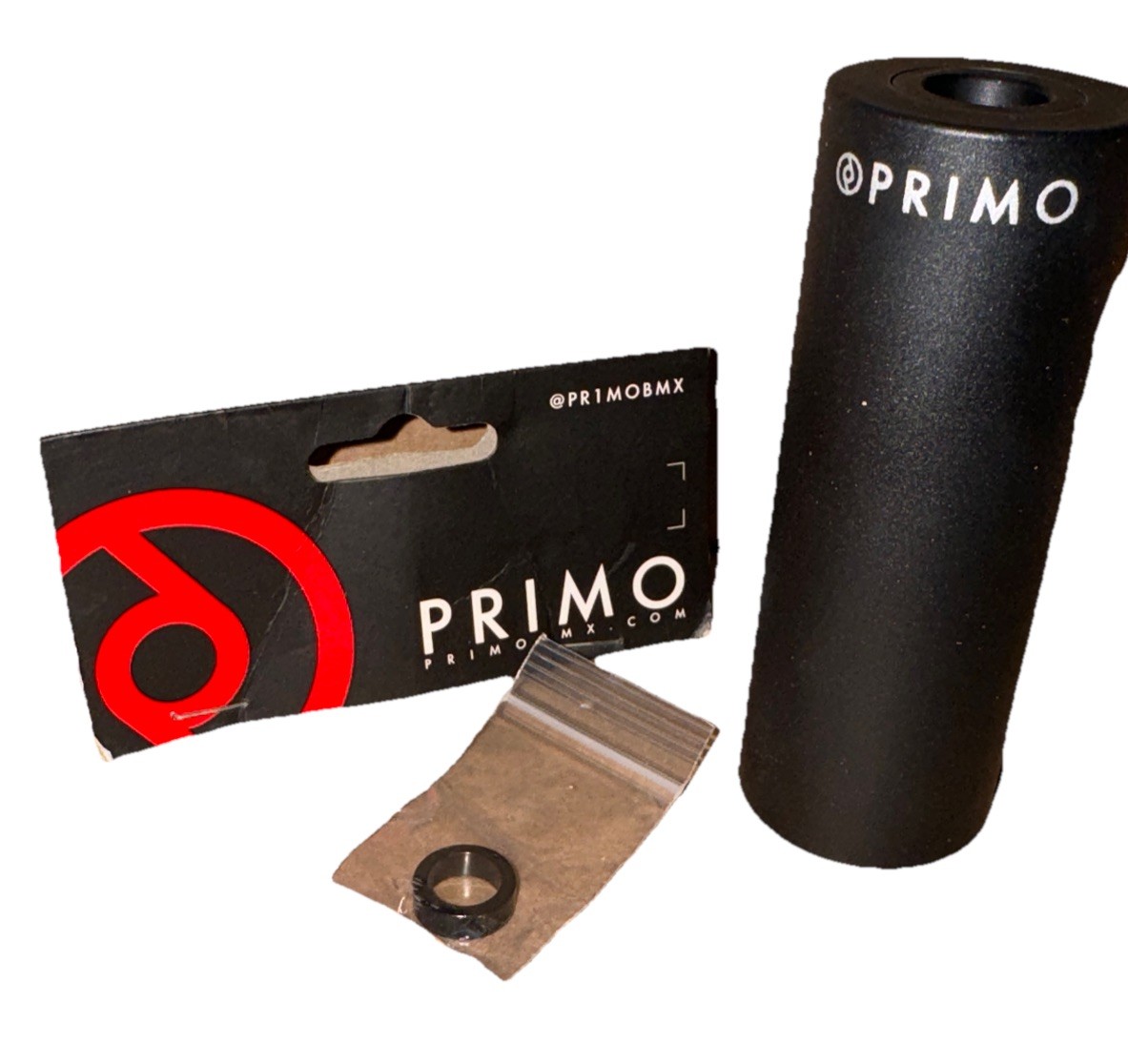 Primo PRIMOBMX Binary PL V2 Peg 14 mm Plastic / Alloy Core Matt Black 1 Peg
