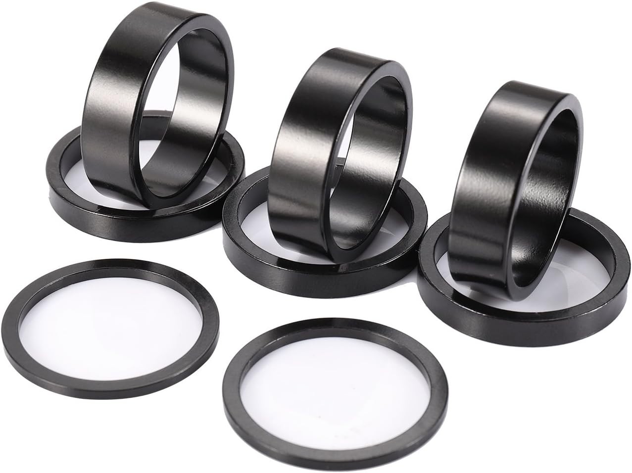 Precision CNC Finished Aluminum Alloy Bike Spacer Set – Lightweight & 28.6mm