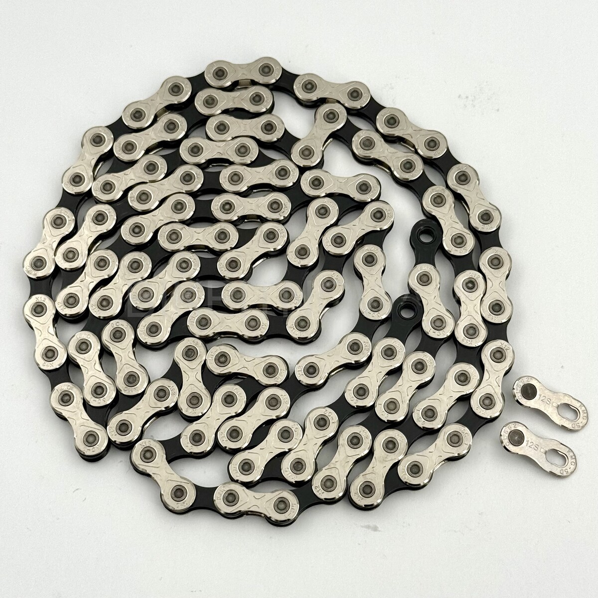 KMC X12 Bicycle Chain 116Link Silver/Black for Shimano SRAM 12 Speed 1/2×11/128″