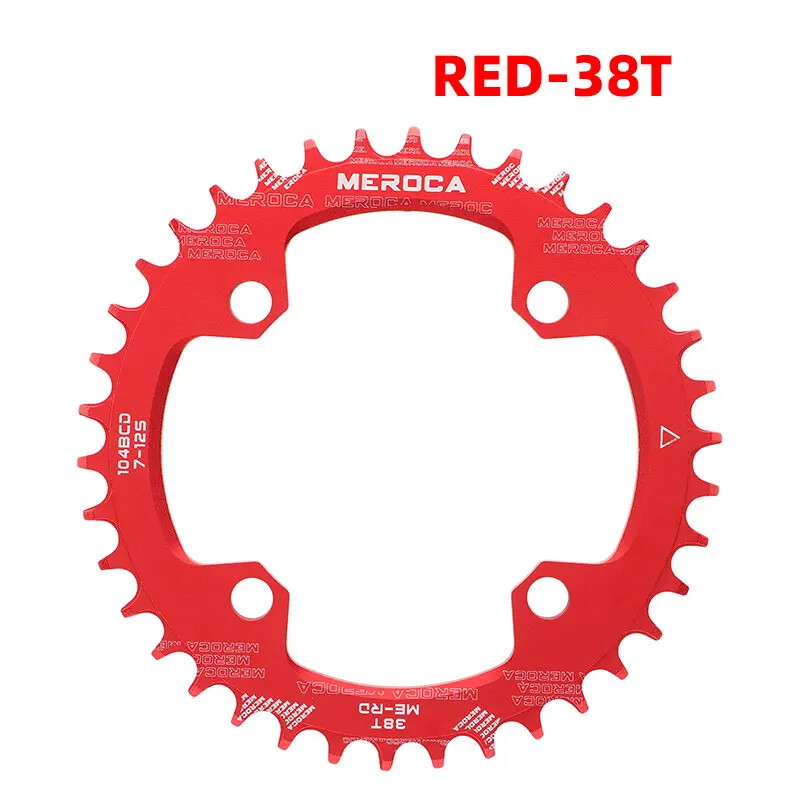104BCD Mountain Bike Chainring 32T 34T 36T 38T Bicycle Crankset Tooth Chainwheel