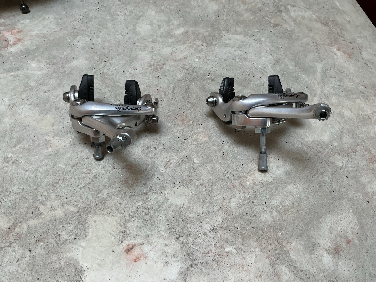 Campagnolo Veloce Front and Rear Brake Caliper Set, Road bike, Made in Italy