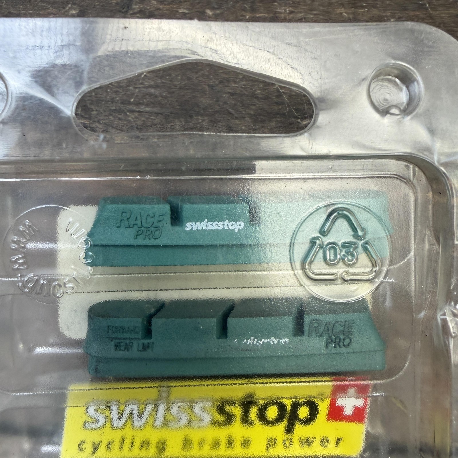 SwissStop RacePro Green Brake Pad Inserts 2-Only Alloy Rim Brake 2 Pads