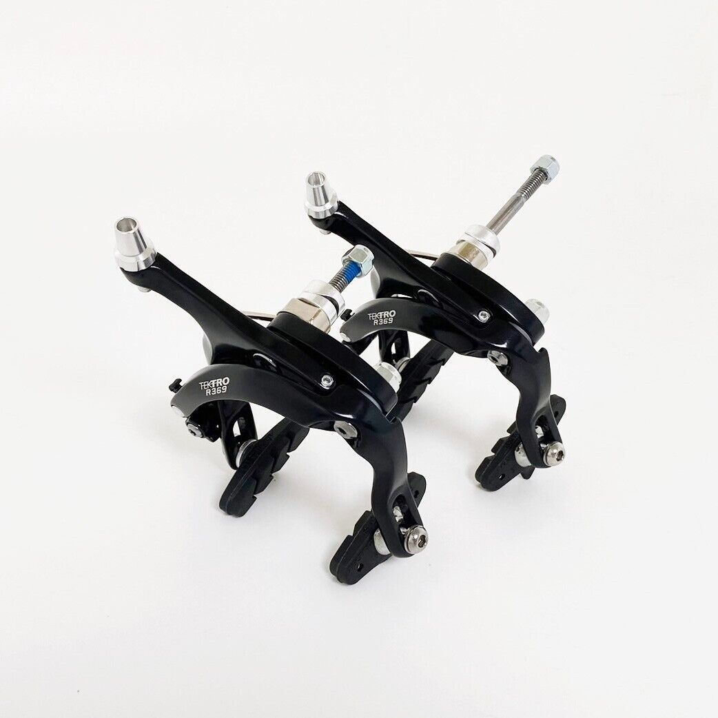 Tektro R369 Bike Barke Long Reach 53-73mm Front / Rear or Pair -NUTTED(Hex nut)
