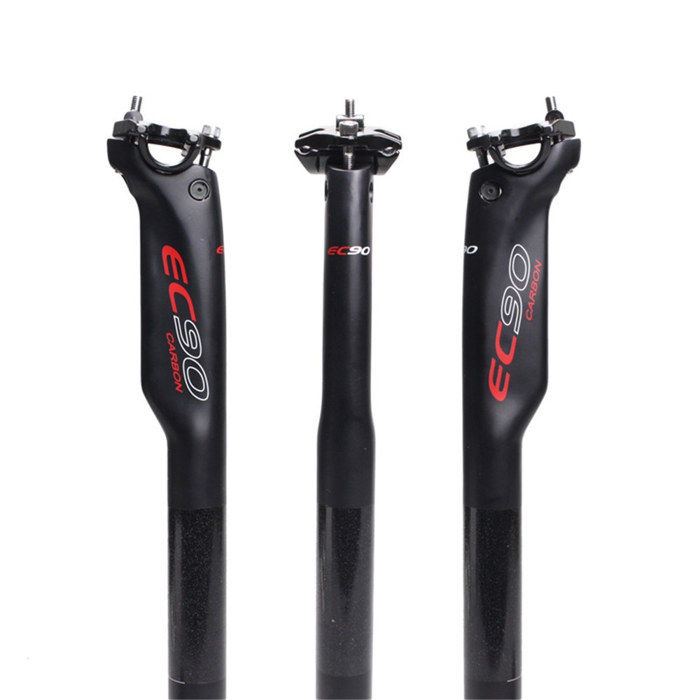 EC90 UD Carbon Fiber MTB Road Bike Aero Seatpost Seat Post Tube 27.2/30.8/31.6mm